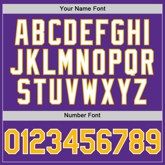 Maglia da baseball personalizzata Twinkle Design Star con motivo sfumato 3D oro-bianco viola, stile autentico Maglia da baseball personalizzata Twinkle Design Star con motivo sfumato 3D oro-bianco viola, stile autentico