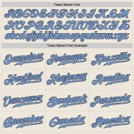 Maglia da baseball autentica leggera, personalizzata, blu, blu acciaio, a righe, per il padre, grigio chiaro e crema Maglia da baseball autentica leggera, personalizzata, blu, blu acciaio, a righe, per il padre, grigio chiaro e crema