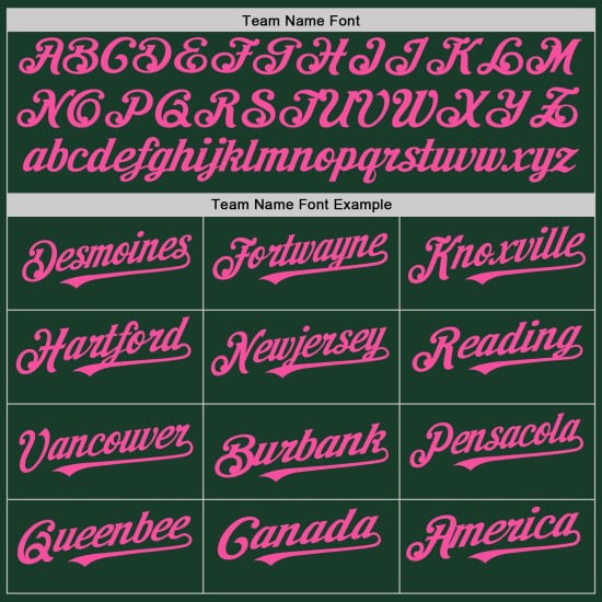 Maglia da baseball personalizzata Split Green Fashion a righe bianche e rosa autentica Maglia da baseball personalizzata Split Green Fashion a righe bianche e rosa autentica