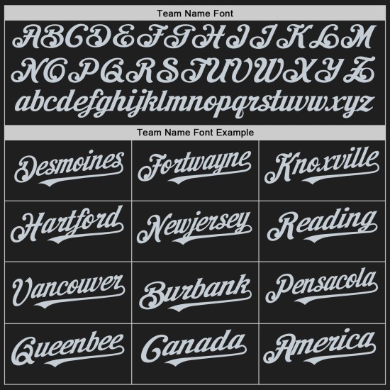 Maglia da baseball a righe nere autentiche personalizzate, stile "White-Argent Split" Maglia da baseball a righe nere autentiche personalizzate, stile "White-Argent Split"