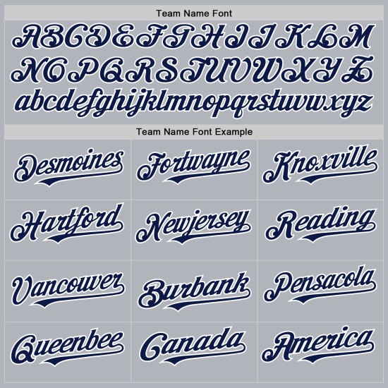 Maglia da baseball Star Twinkle personalizzata in 3D con design autentico grigio sfumato blu navy e bianco Maglia da baseball Star Twinkle personalizzata in 3D con design autentico grigio sfumato blu navy e bianco