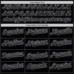 Maglia da baseball con schizzi grigi, design 3D personalizzato, motivo autentico, trama grigio-acciaio nero astratto Maglia da baseball con schizzi grigi, design 3D personalizzato, motivo autentico, trama grigio-acciaio nero astratto